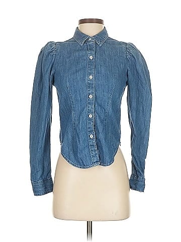 Express Long Sleeve Button-Down Shirt (view 1)