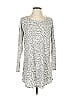 Victoria's Secret Print Gray Silver Long Sleeve T-Shirt Size S - photo 1