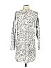 Victoria's Secret Print Gray Silver Long Sleeve T-Shirt Size S - photo 2