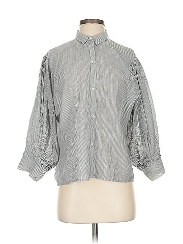 Nili Lotan 3/4 Sleeve Button-Down Shirt (view 1)