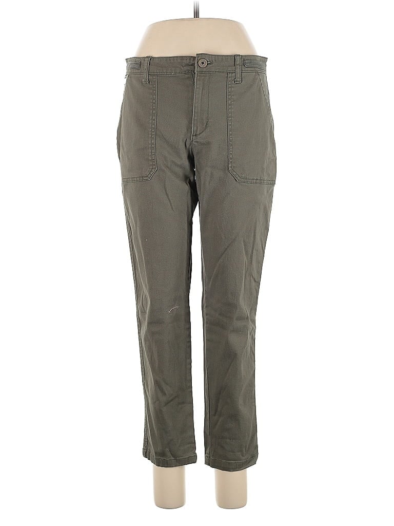 Pre-owned Jones New York Khaki Pant In Green