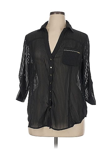 Bebe 3/4 Sleeve Blouse (view 1)