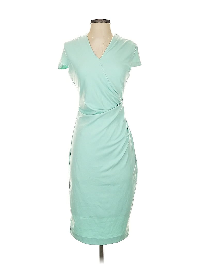 Alexia Admor Solid Teal Casual Dress Size S - photo 1