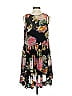 Maeve 100% Rayon Floral Black Casual Dress Size S - photo 2