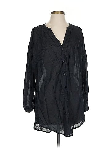 Gap Body Long Sleeve Blouse (view 1)
