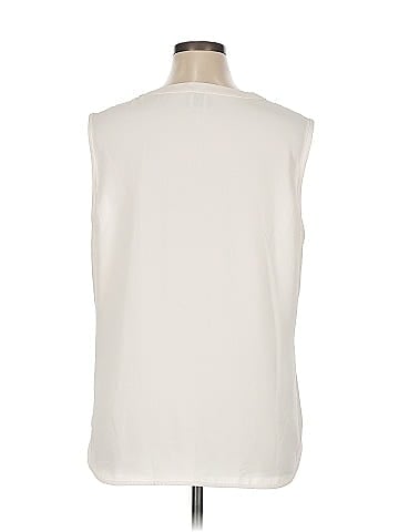 Anne Klein Sleeveless Blouse (view 2)