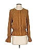 White House Black Market 100% Lyocell Brown Jacket Size S - photo 1