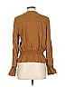 White House Black Market 100% Lyocell Brown Jacket Size S - photo 2