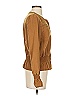 White House Black Market 100% Lyocell Brown Jacket Size S - photo 4