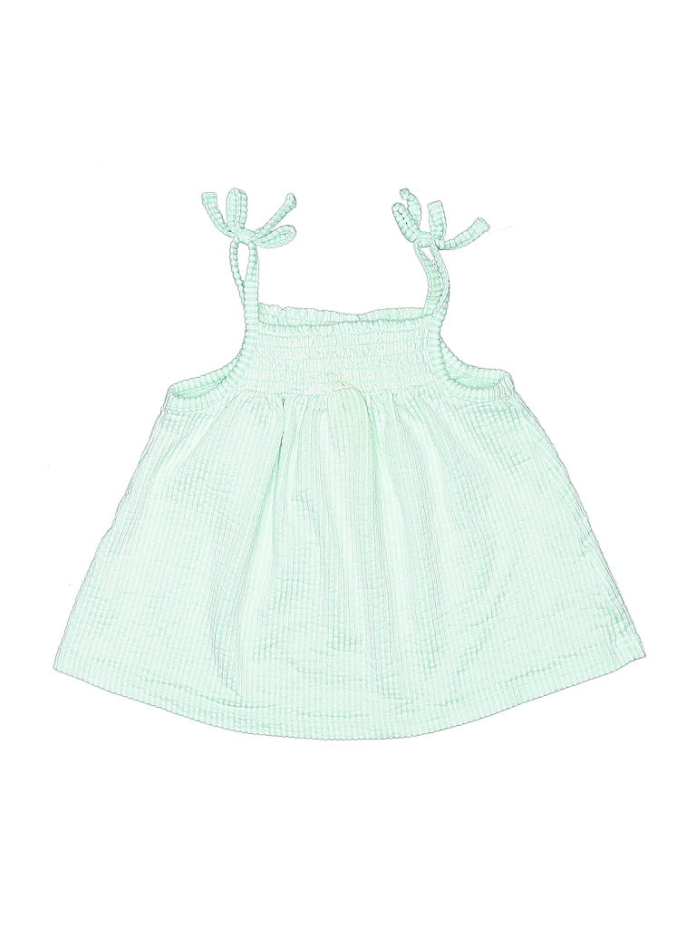 Pre-owned Baby Gap Kids' Tank Top Green Halter Neckline Tops