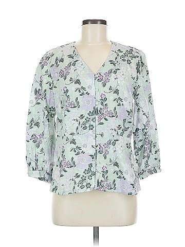 Liz Claiborne 3/4 Sleeve Blouse (view 1)