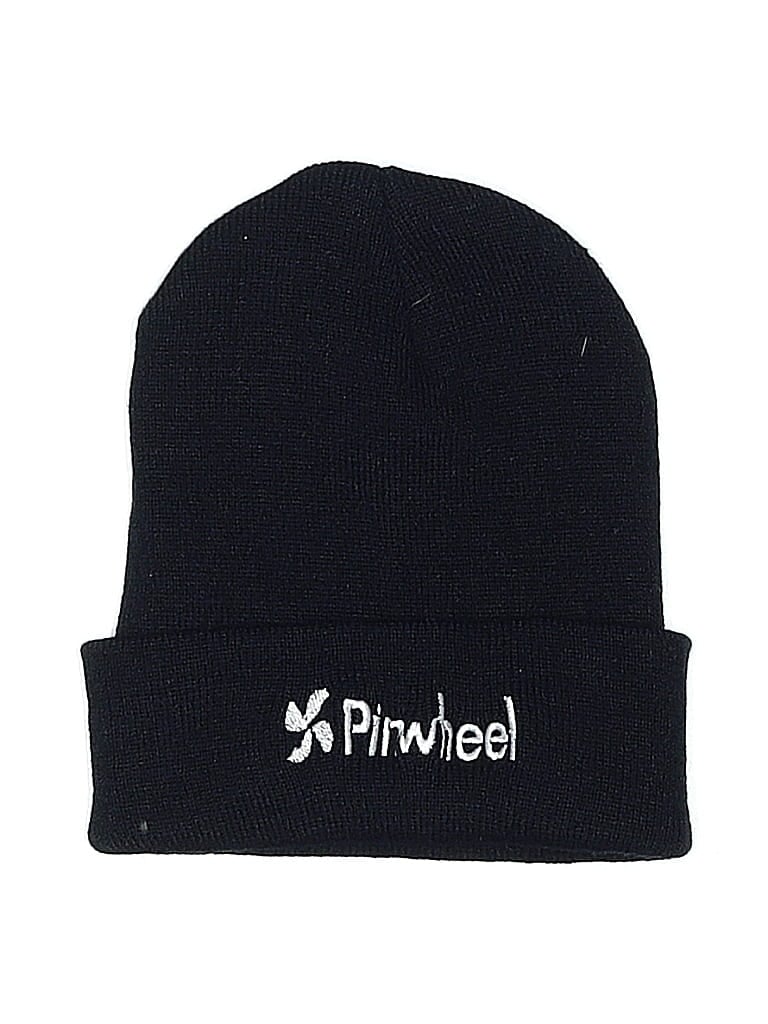 Pre-owned Assorted Brands Beanie Hat In Black
