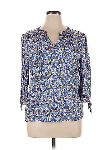 Adrienne Vittadini 3/4 Sleeve Blouse (view 1)