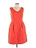 Ellen Tracy Orange Cocktail Dress Size 10 - photo 1