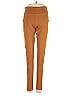 Wolven Solid Brown Active Pants Size S - photo 1