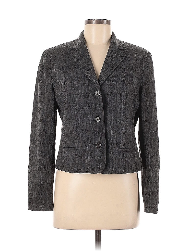 Pre-owned Polo Ralph Lauren Wool Blazer Jacket In Gray
