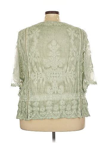 Democracy 3/4 Sleeve Blouse (view 2)