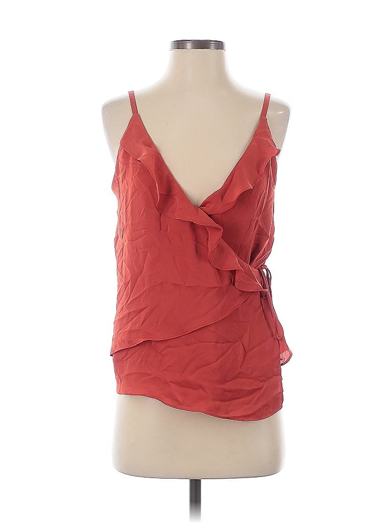 Click to view more detailed imagery on our partner's website Pre-owned L'academie Los Angeles Sleeveless Blouse In Red