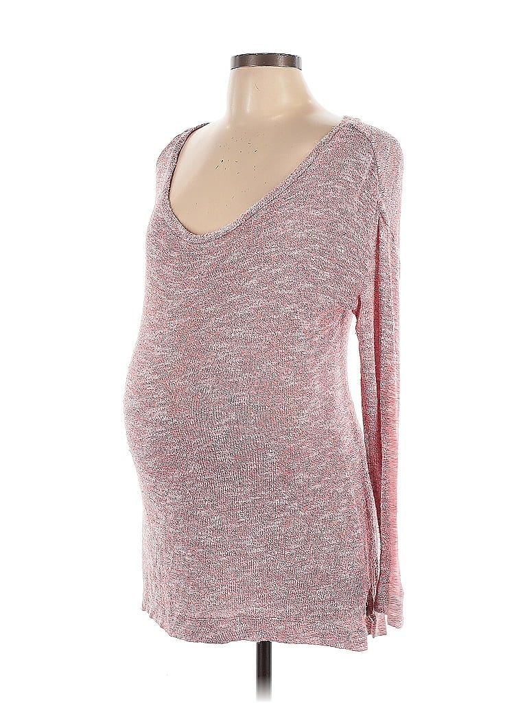 A Pea in the Pod Pink Pullover Sweater Size L - photo 1