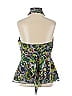 Armani Exchange Green Blue Sleeveless Silk Top Size S - photo 2