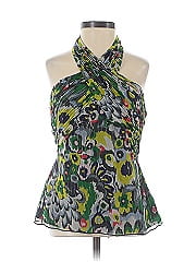 Armani Exchange Sleeveless Silk Top