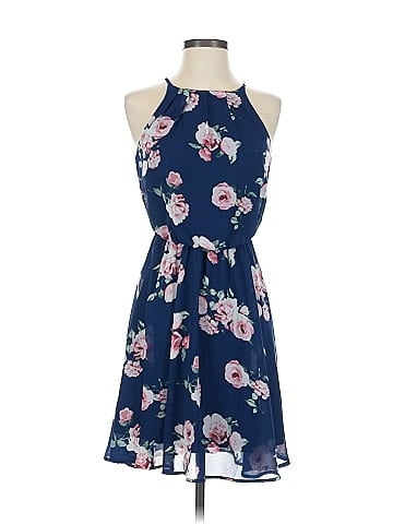 Blue Rain Casual Dress (view 1)