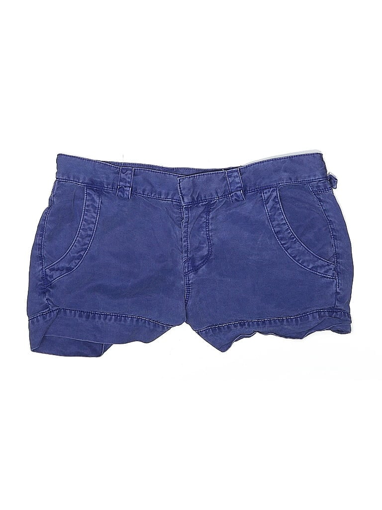 Pre-owned 7 For All Mankind Shorts In Blue