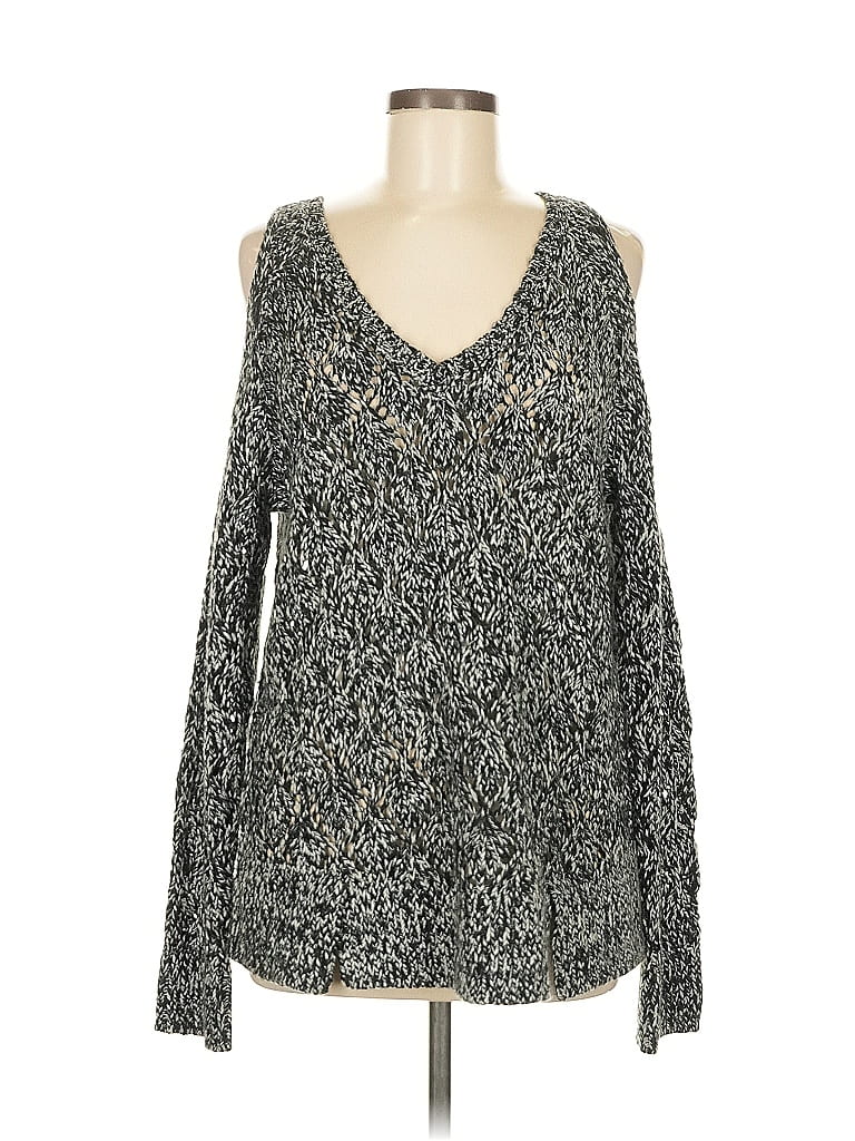 Pre-owned Maurices Pullover Sweater In Gray