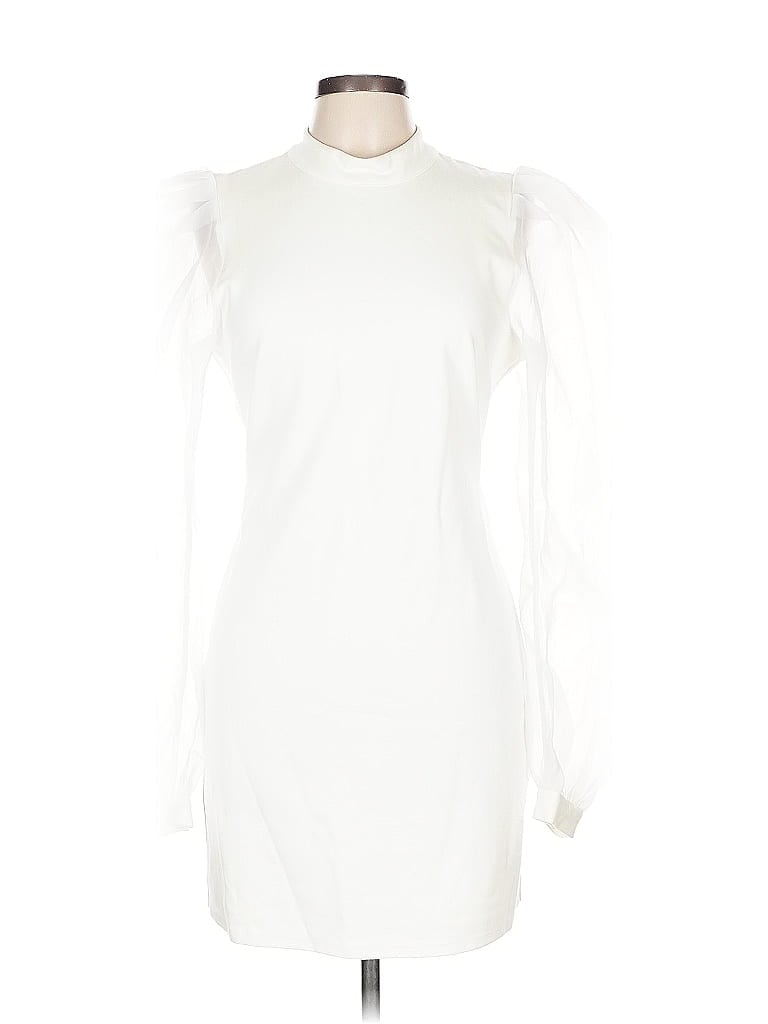 NBD White Cocktail Dress Size L - photo 1