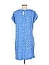 T by Talbots Stars Blue Casual Dress Size L - photo 2