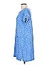 T by Talbots Stars Blue Casual Dress Size L - photo 5