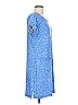 T by Talbots Stars Blue Casual Dress Size L - photo 4