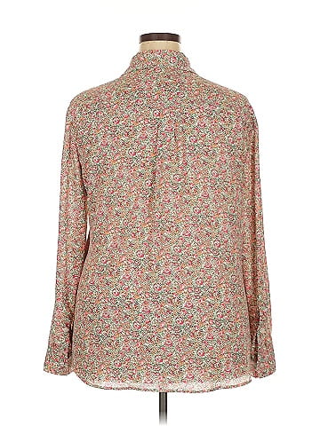 Soho JEANS NEW YORK & COMPANY Long Sleeve Blouse (view 2)