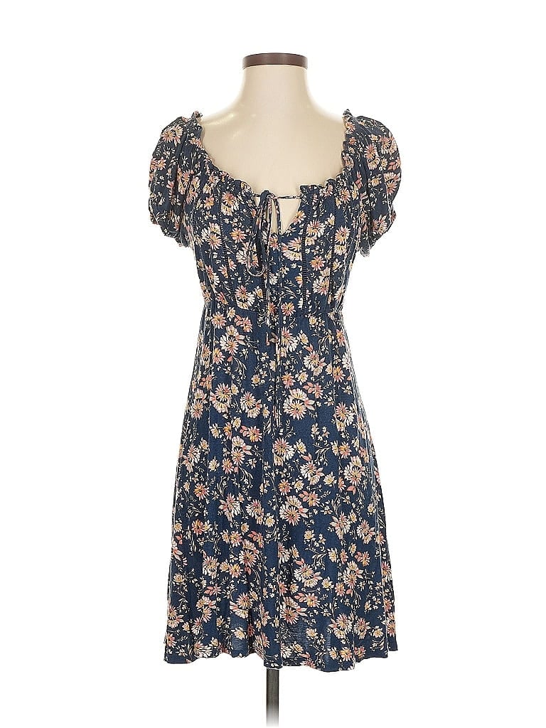 Pre-owned American Rag Cie Casual Dress In Blue