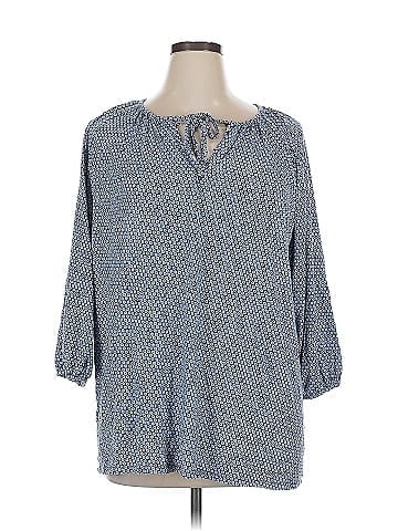 Croft & Barrow 3/4 Sleeve Blouse (view 1)
