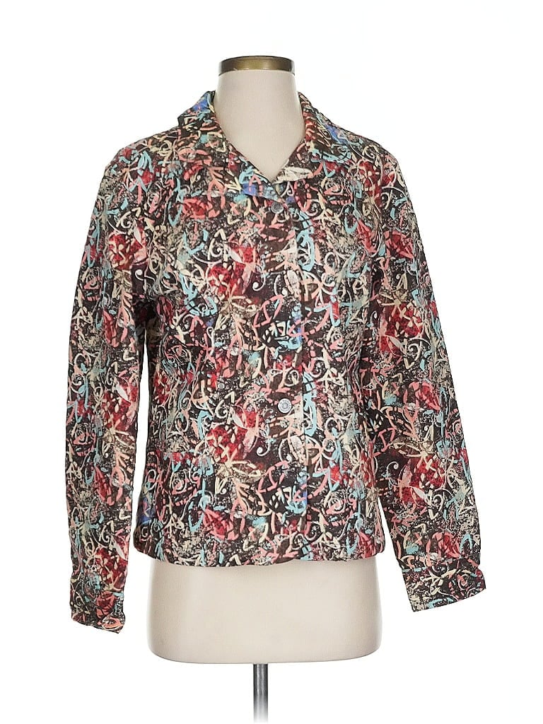 Pre-owned Christopher & Banks Jacket In Red