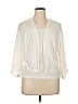 G by Giuliana Rancic 100% Polyester Ivory Cardigan Size 1X - photo 1