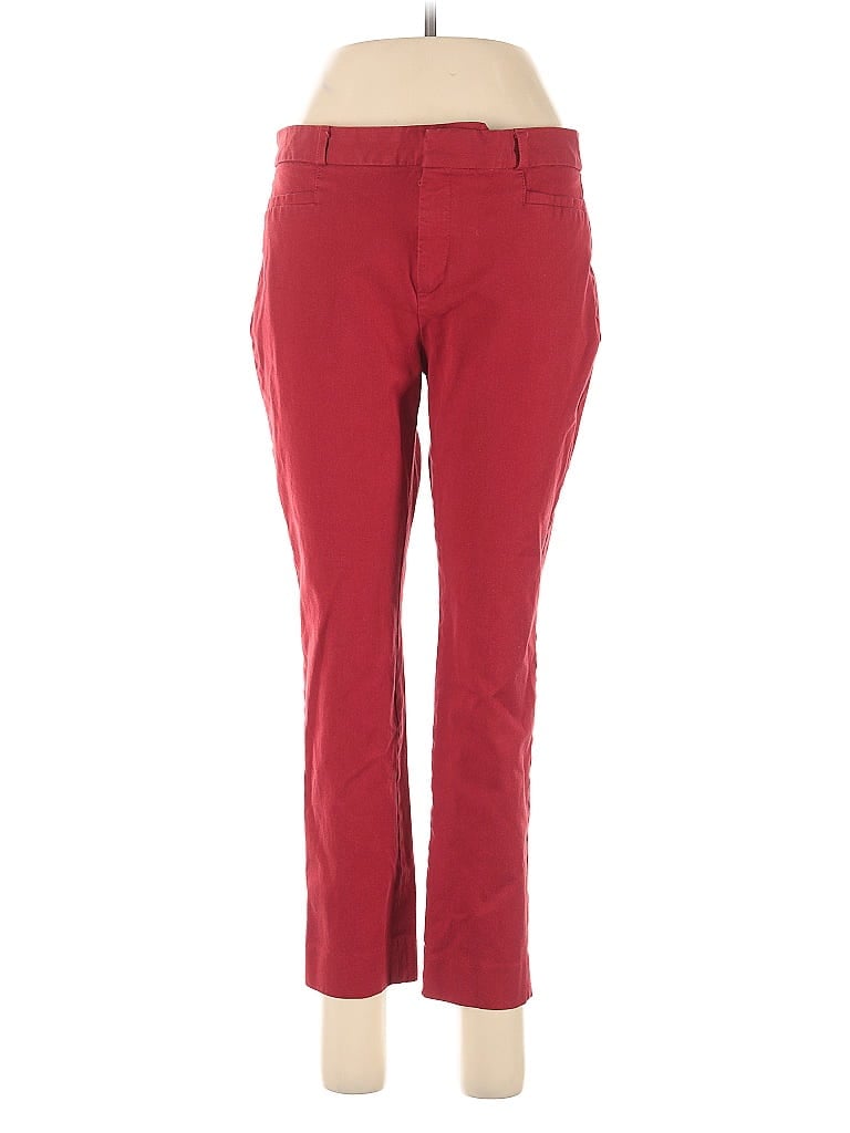 Pre-owned Banana Republic Factory Store Casual Pants In Red