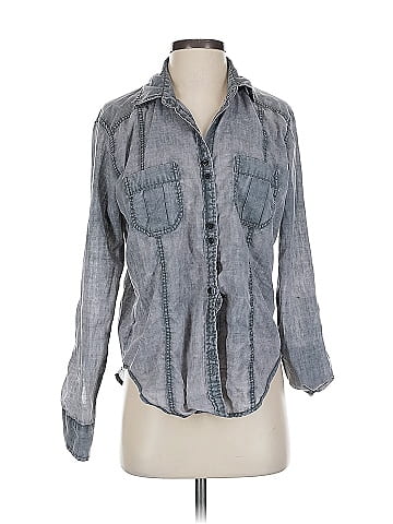 Roxy Long Sleeve Button-Down Shirt (view 1)