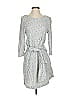 Ann Taylor LOFT Outlet Gray Casual Dress Size S - photo 1