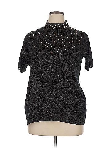 Susan Graver Short Sleeve Top (view 1)