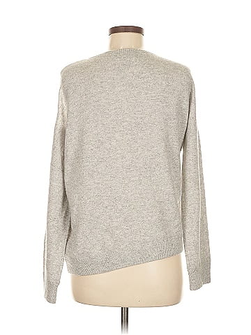 Aqua Cashmere Pullover Sweater (view 2)