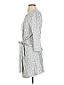 Ann Taylor LOFT Outlet Gray Casual Dress Size S - photo 5