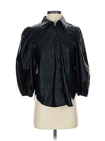 Zara Faux Leather Jacket (view 1)