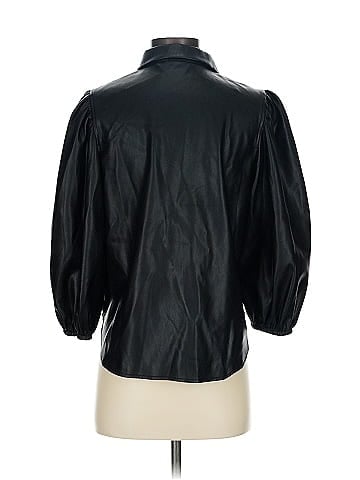 Zara Faux Leather Jacket (view 2)
