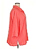 White Stag Stripes Orange 3/4 Sleeve Button-Down Shirt Size 18 - photo 4