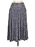 Hilary Radley Chevron-herringbone Gray Casual Skirt Size M - photo 1