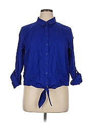 Chico's 3/4 Sleeve Button Down Shirt