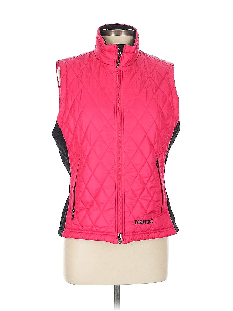 Marmot 100% Polyester Pink Vest Size L - photo 1