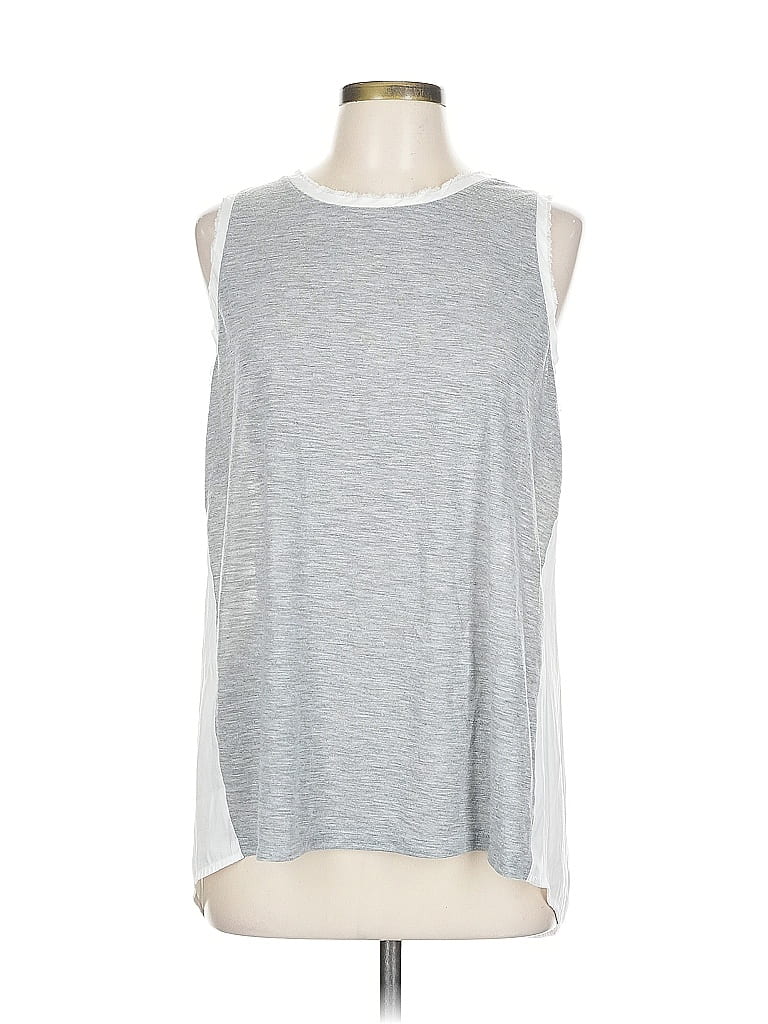 Pre-owned Gap Sleeveless T-shirt In Silver